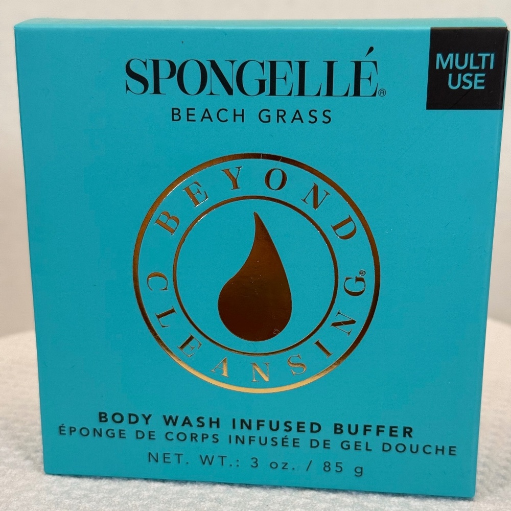 NEW Spongelle Body Wash Infused Buffer - Beach Grass - 14+ washes
